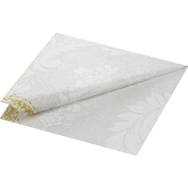 Tissue-Serviette 40 x 40 cm Royal White 3-lagig, 1000 Stk/Krt (4 x 250 Stk)