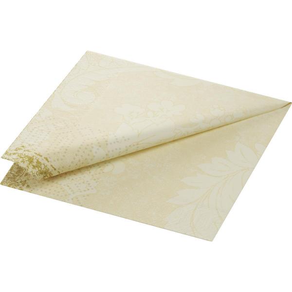 Tissue-Serviette 40 x 40 cm Royal Cream 3-lagig, 1000 Stk/Krt (4 x 250 Stk)