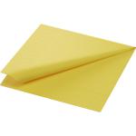 Tissue-Serviette 33 x 33 cm Gelb 3-lagig, 1000 Stk/Krt (4 x 250 Stk)