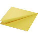 Tissue-Serviette 40 x 40 cm Gelb 3-lagig, 1000 Stk/Krt (4 x 250 Stk)