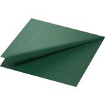 Tissue-Serviette 40 x 40 cm Jägergrün 3-lagig, 1000 Stk/Krt (4 x 250 Stk)