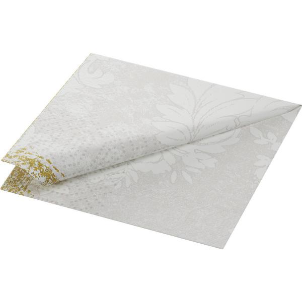 Tissue-Serviette 33 x 33 cm Royal White 3-lagig, 500 Stk/Krt (10 x 50 Stk)