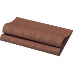 Duni Elegance®-Serviette Lily 40 x 40 cm Chestnut, 240 Stk/Krt (6 x 40 Stk)