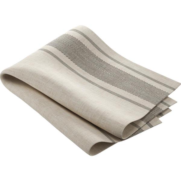 Towel Napkins 38 x 54 cm Towel Napkin Malia Black, 250 Stk/Krt (1 x 250 Stk)