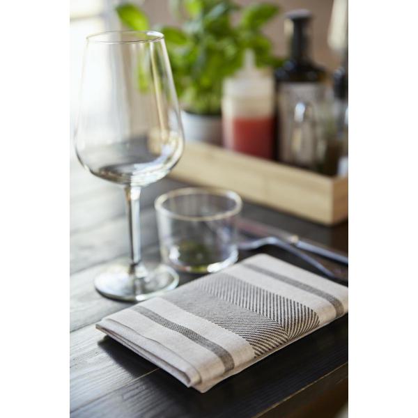 Towel Napkins 38 x 54 cm Towel Napkin Malia Black, 250 Stk/Krt (1 x 250 Stk)