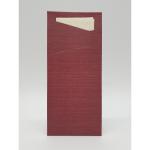 Duni Sacchetto® Tissue 8,5 x 19 cm Bordeaux, 500 Stk/Krt (5 x 100 Stk)