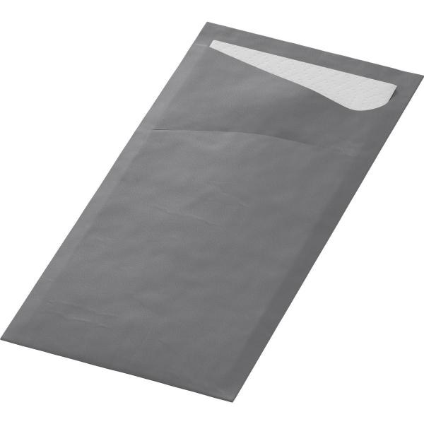 Duni Sacchetto® Tissue 8,5 x 19 cm Grau, 500 Stk/Krt (5 x 100 Stk)