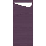 Duni Sacchetto® Tissue 8,5 x 19 cm Plum, 500 Stk/Krt (5 x 100 Stk)