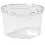 Deli-Schale Crystal 500 ml Transparent ungeteilt, 350 Stk/Krt (10 x 35 Stk)