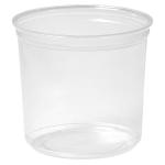 Deli-Schale Crystal 750 ml Transparent ungeteilt, 350 Stk/Krt (10 x 35 Stk)