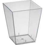 Square, groß 15 cl Transparent ungeteilt, 600 Stk/Krt (24 x 25 Stk)