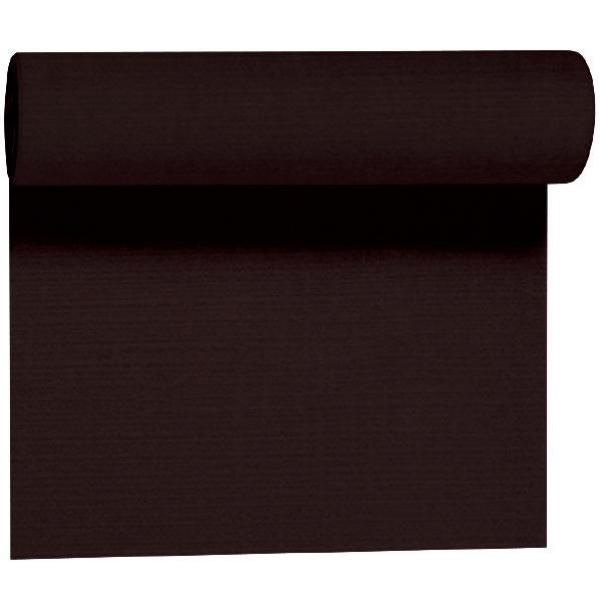 Evolin® Tête-à-Tête-Tischläufer 0,41 x 24 m Schwarz, 4 Stk/Krt (4 x 1 Stk)