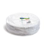 Teller (Zuckerrohr-Bagasse) 3-geteilt Ø26cm [50 St.]