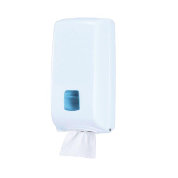 Spender (ABS) Intro weiß für Falt Toilettenpapier [1 St.]