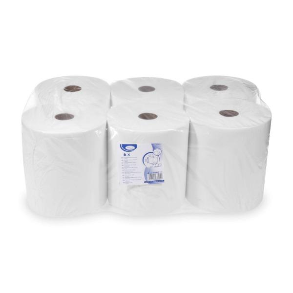 Handtuchrolle (Tissue FSC Mix) 2-lagig weiß Ø18cm 20cm x 150m [6 St.]