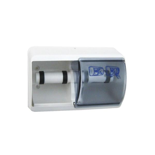 Spender (ABS) 2-fach weiß für Toilettenpapier ≤Ø10,5cm [1 St.]