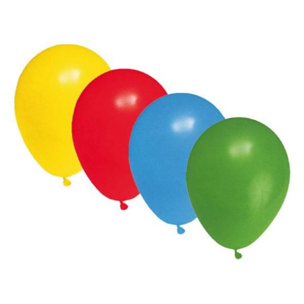 Luftballon bunt gemischt Ø25cm `M` [100 St.]