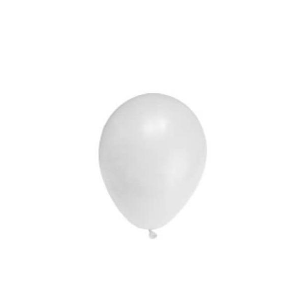 Luftballon weiß Ø25cm `M` [100 St.]