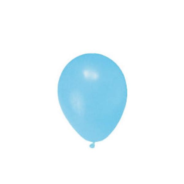 Luftballon himmelblau Ø25cm `M` [100 St.]