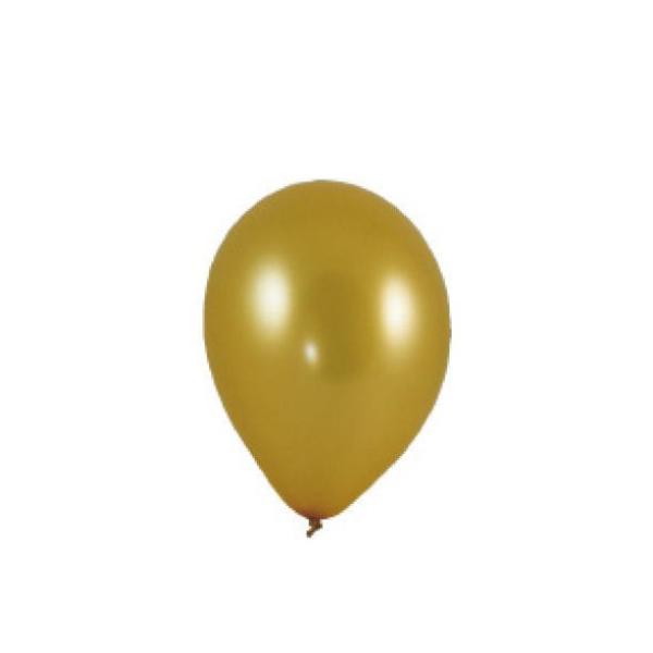 Luftballon gold Ø25cm `M` [100 St.]