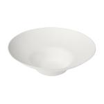 Bagasse Teller Ø 19 cm Weiß ungeteilt, 250 Stk/Krt (10 x 25 Stk)