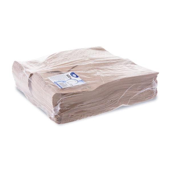 Papierfaltenbeutel braun 15+7 x 35 cm `2,5kg` [500 St.]