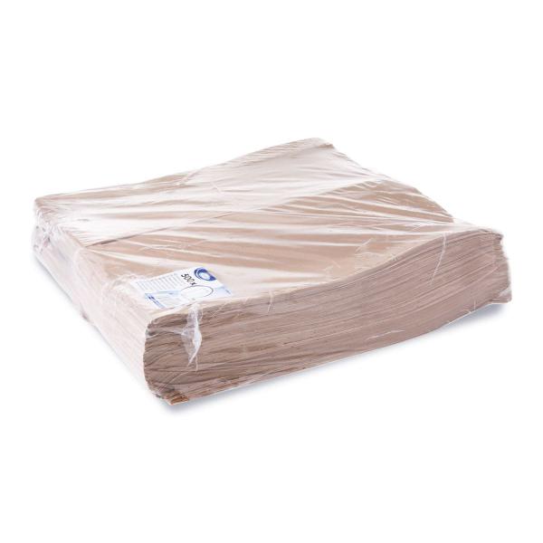 Papierfaltenbeutel braun 20+7 x 43 cm `5kg` [500 St.]