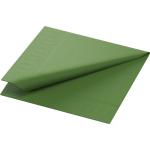 Tissue-Serviette 24 x 24 cm Leaf Green 3-lagig, 2000 Stk/Krt (8 x 250 Stk)