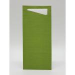 Duni Sacchetto® Tissue 8,5 x 19 cm Leaf Green, 500 Stk/Krt (5 x 100 Stk)