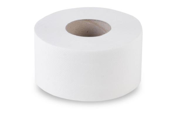 Jumbo-Toilettenpapier, 2-lagig, Ø 19 cm, hochweiß