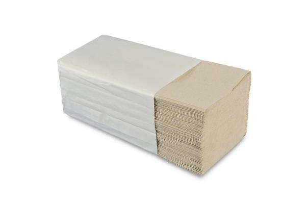 Papierhandtücher, 1-lagig, ZZ/V, 25x20cm, recycling