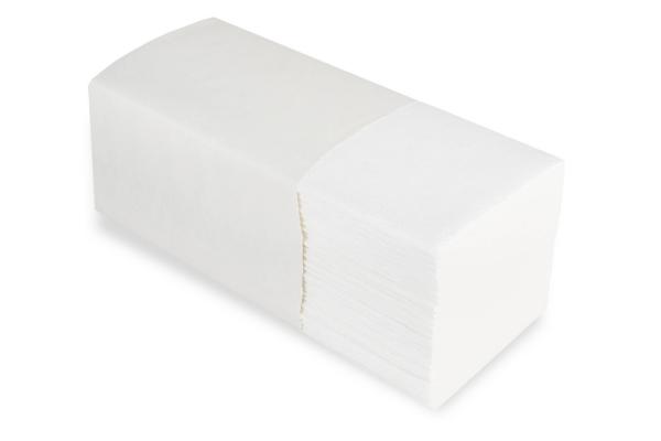 Papierhandtücher 2-lagig, ZZ/V, 25x23cm, hochweiß