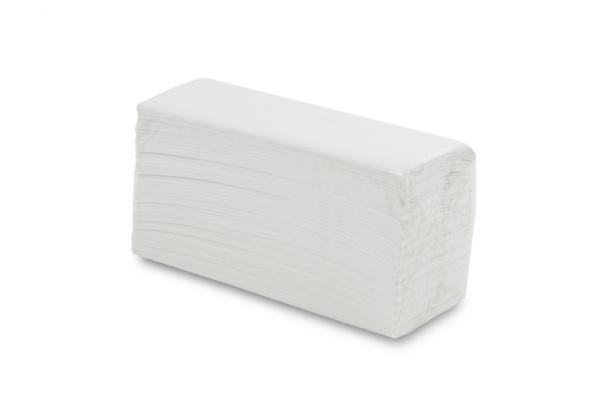 Papierhandtücher 2-lagig, C, 22,5x30,5 cm, weiß