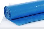 LDPE-Regenerat Müllsäcke, blau, Typ 60, 120 l, 700 x 1.100 mm, ca. 120l