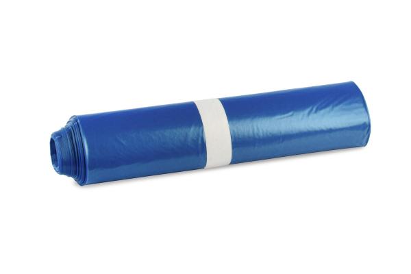 LDPE-Regenerat Müllsacke, blau, Typ 70, 120 l, 700 x 1.100 mm, ca. 120l