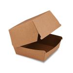 Burgerbox (PAP FSC Mix) fettdicht kraft 110 x 110 x 90 mm [50 St.]