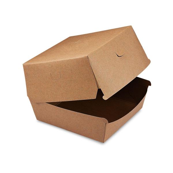 Burgerbox (PAP FSC Mix) fettdicht kraft 135 x 135 x 100 mm [50 St.]