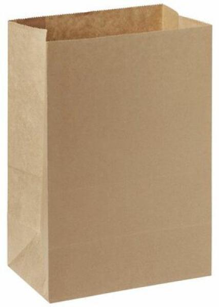 Take-Away Tasche aus Papier ohne Henkel - 500 Stück