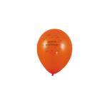 Luftballon "HAPPY BIRTHDAY" bunt gemischt Ø25cm `M` [10 St.]