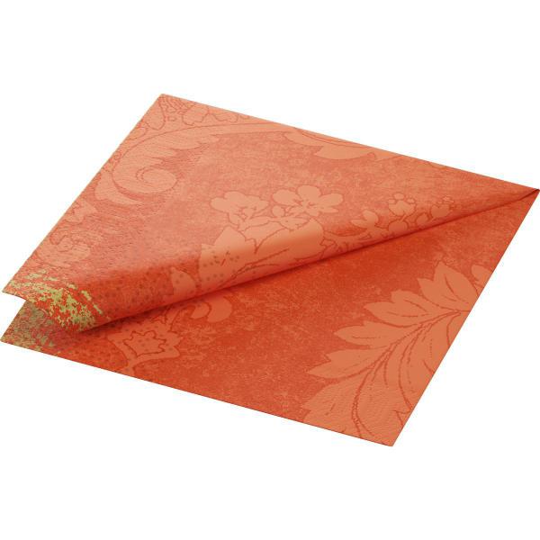 Tissue-Serviette 40 x 40 cm Royal Sun Orange 3-lagig, 1000 Stk/Krt (4 x 250 Stk)