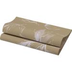 Dunisoft® Serviette 40 x 40 cm Eco Leaves, 360 Stk/Krt (6 x 60 Stk)