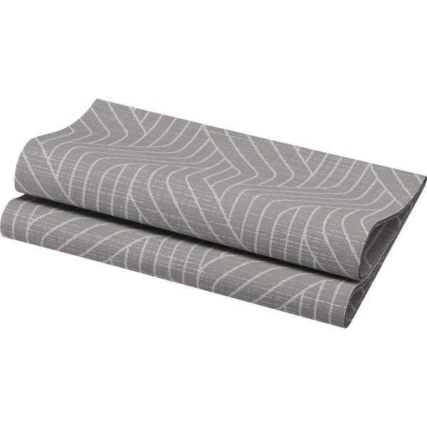 Dunisoft® Serviette 40 x 40 cm Woven Granite Grey, 360 Stk/Krt (6 x 60 Stk)