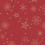 Classic-Serviette 40 x 40 cm Star Shine Red, 300 Stk/Krt (6 x 50 Stk)