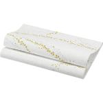 Dunisoft® Serviette 40 x 40 cm Golden Stardust White, 360 Stk/Krt (6 x 60 Stk)