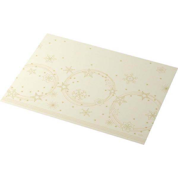 Papier-Tischset 30 x 40 cm Star Shine Cream, 1000 Stk/Krt (4 x 250 Stk)