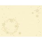 Dunicel®-Tischset 30 x 40 cm Star Shine Cream, 500 Stk/Krt (5 x 100 Stk)