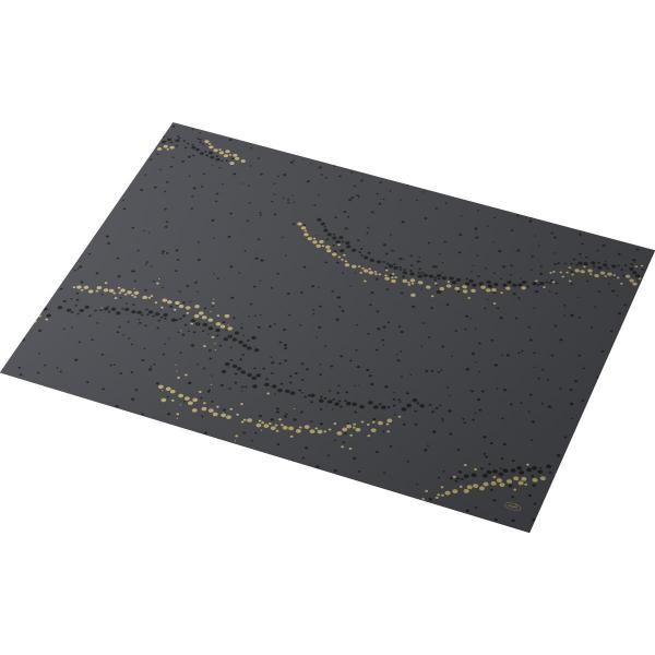 Dunicel®-Tischset 30 x 40 cm Golden Stardust Black, 500 Stk/Krt (5 x 100 Stk)