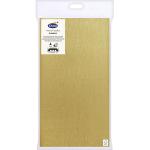 Dunisilk® Tischdecken 138 x 220 cm Gold, 5 Stk/Krt (5 x 1 Stk)