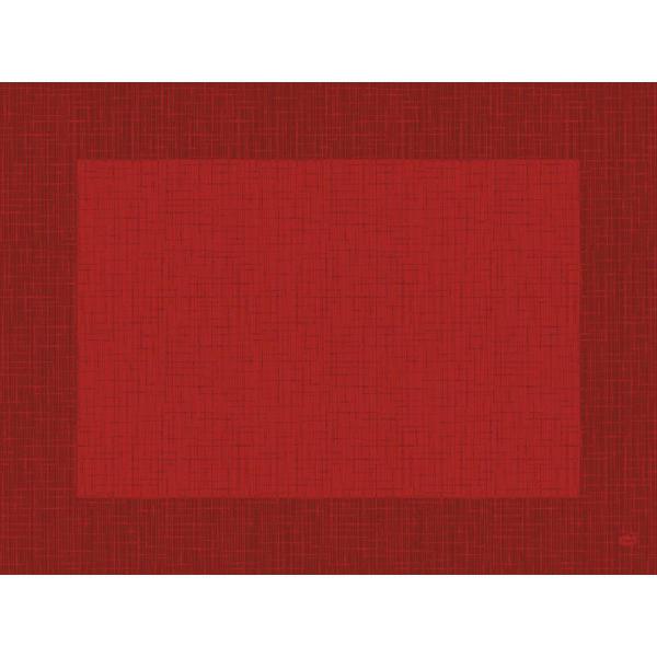 Dunicel® Tischset 30 x 40 cm Linnea Red, 100 Stk/Krt (10 x 10 Stk)