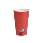 Bio Pappbecher 50 cl Red, 120 Stk/Krt (12 x 10 Stk)